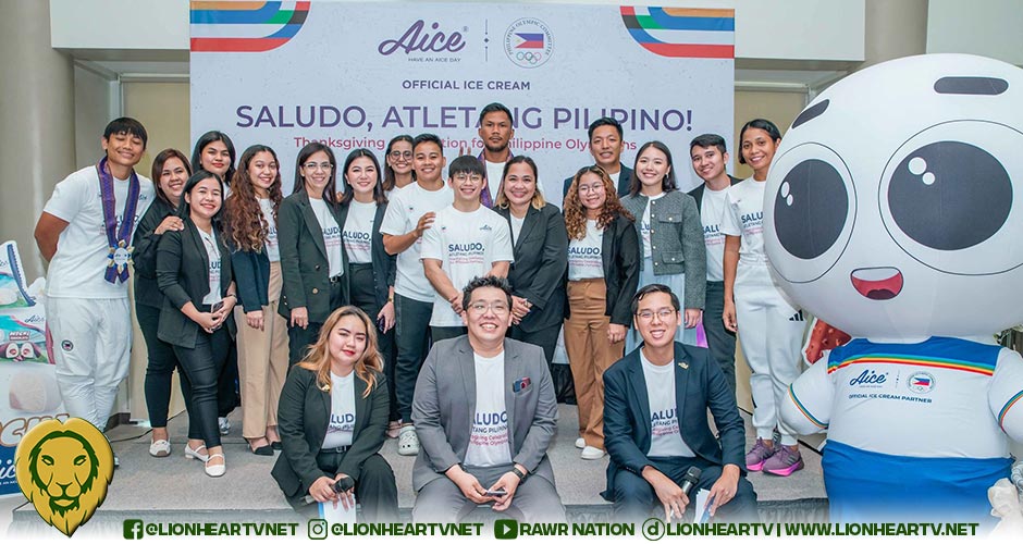 Saludo, Atletang Pilipino! Aice Honors Filipino Olympians with Thanksgiving Celebration