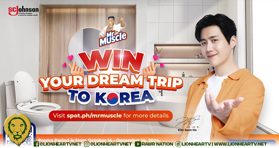 Mr Muscle Partners with Kim Seon Ho, Announces Contest for All-Expenses-Paid Trip to Korea