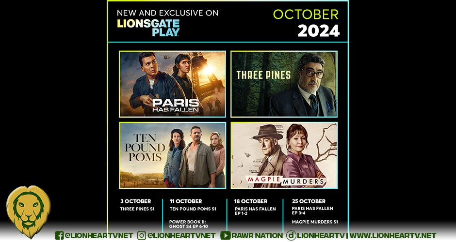 New Releases: Murder Mysteries and Historical Dramas Await on Lionsgate Play This October