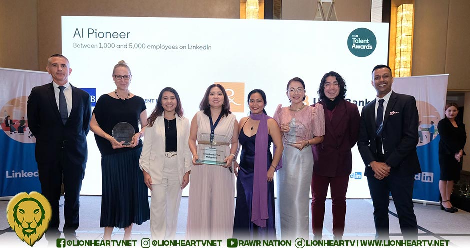 UnionBank hailed AI Pioneer at the 2024 LinkedIn Talent Awards