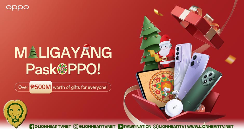 Celebrate a Maligayang PaskOPPO and win a variety of gifts from OPPO!