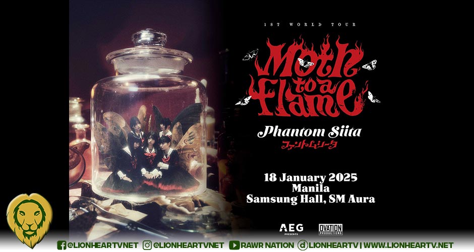 Japanese 5 Piece Idol Group Phantom Siita Announce 1st WORLD TOUR ‘Moth to a flame’ Hitting 15 Cities Around the World After Just Over 6 Months From Their Debut!
