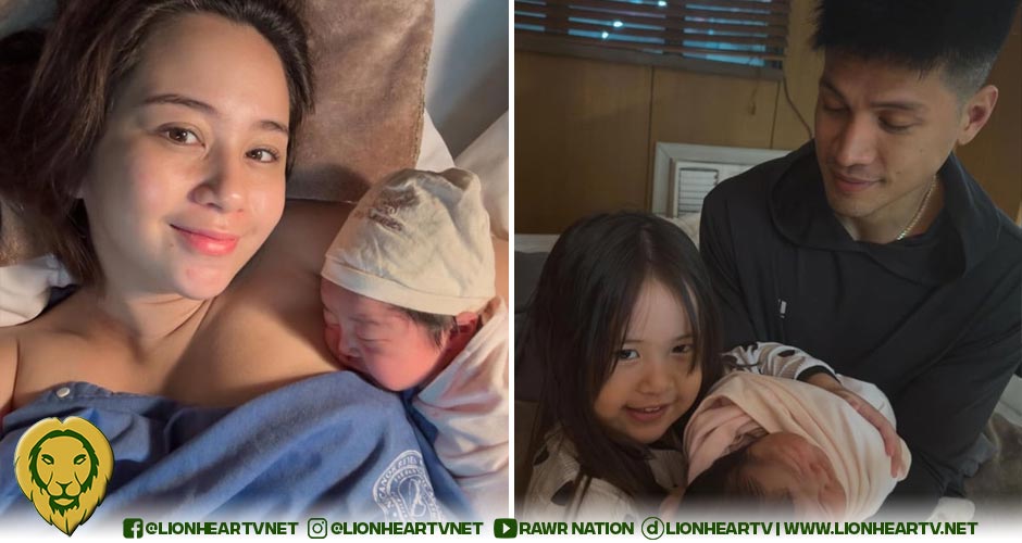 LOOK: Sophie Albert and Vin Abrenica welcome second daughter, Amara Kristina