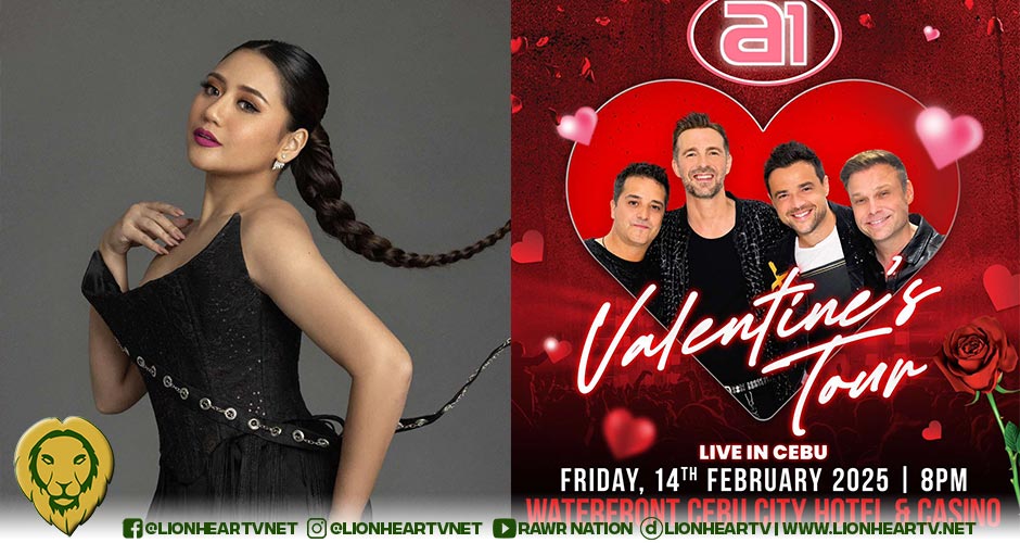 A1 Valentine’s Tour 2025 Brings Excitement to Cebu with Special Guest Morissette Amon!