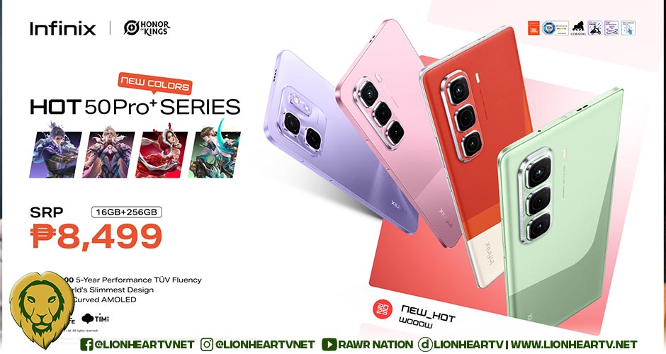 Infinix Introduces Vibrant New Colors for the HOT 50 Pro+ Series: A Bold Lifestyle Statement for the New Year