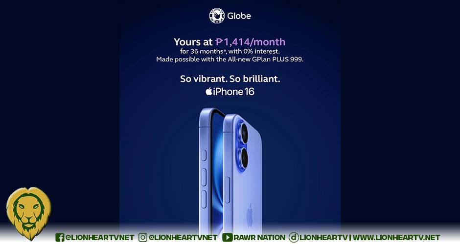 Own an iPhone 16 with Globe’s unbeatable offers