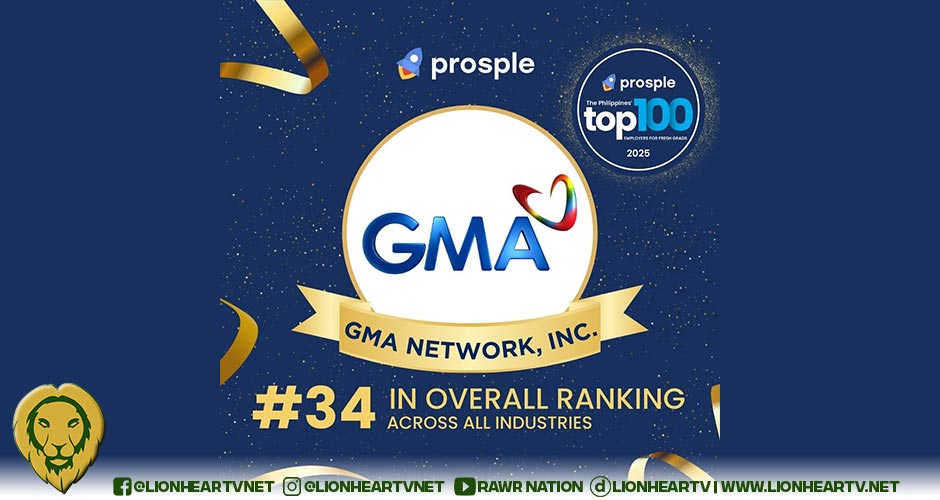 GMA Network Named as Top Employer in Media and Communications