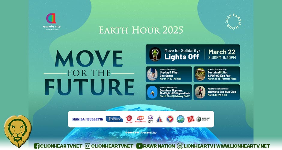 Araneta City moves for the future for Earth Hour 2025
