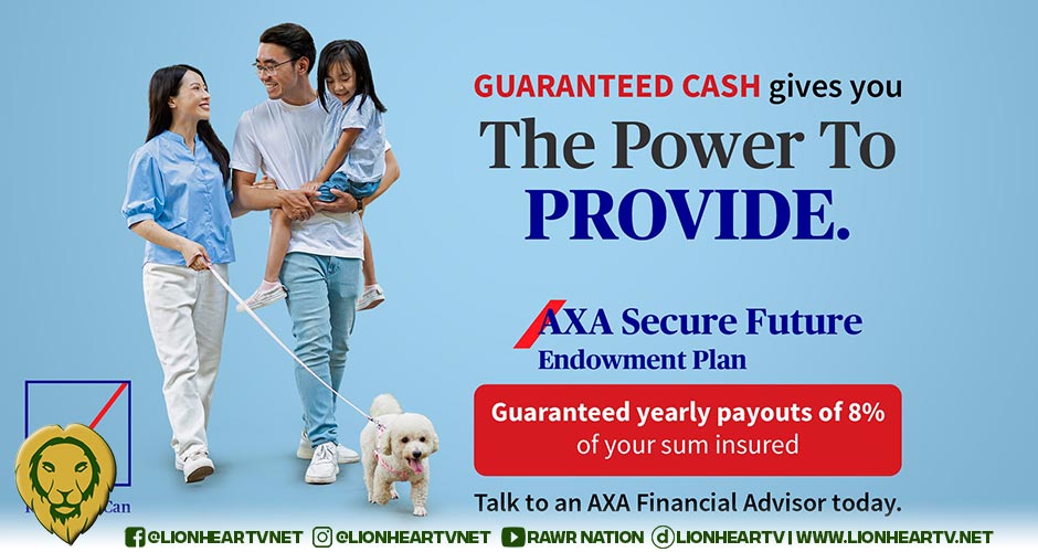 Have the Power to Live the Life You Desire: Guaranteed Yearly Cash Benefits with AXA Secure Future