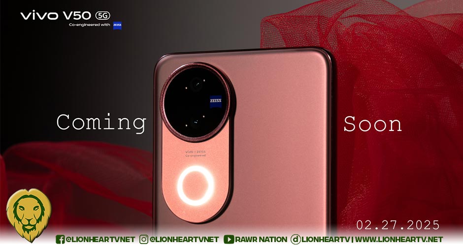 Ready to stand out in red? vivo V50 is coming to Philippines this February 2