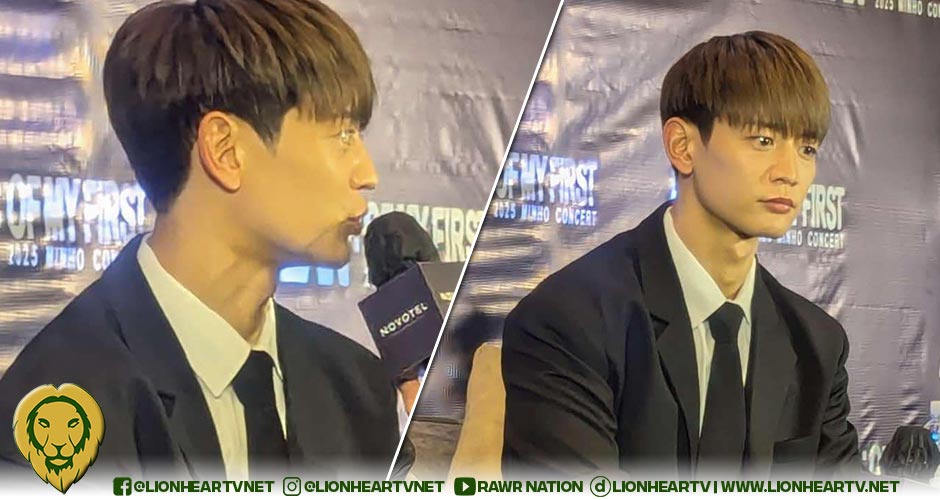 Choi Minho reflects on his journey and growth during Manila concert