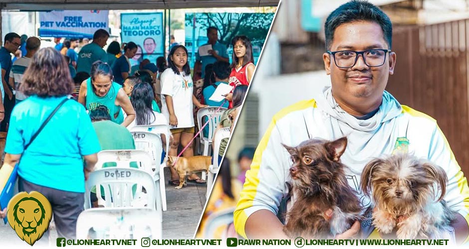 Rep. Maan Teodoro organizes medical mission, free anti-rabies pet vaccination for Brgy. Nangka residents