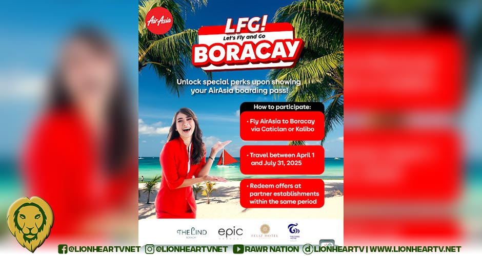 AirAsia Philippines lands as Official Airline Partner of Love Boracay 2025