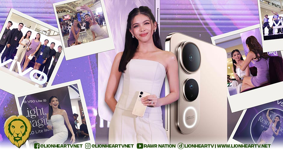Maine Mendoza dazzles vivo V50 Lite Launch with “Light, Reimagined”