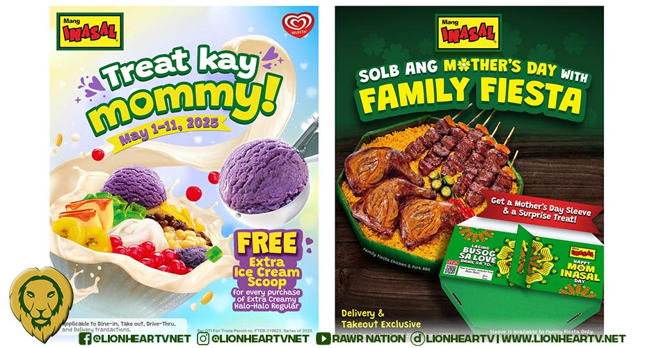 Mang Inasal makes Mother’s Day extra sweet with “Mom Inasal Day” celebration