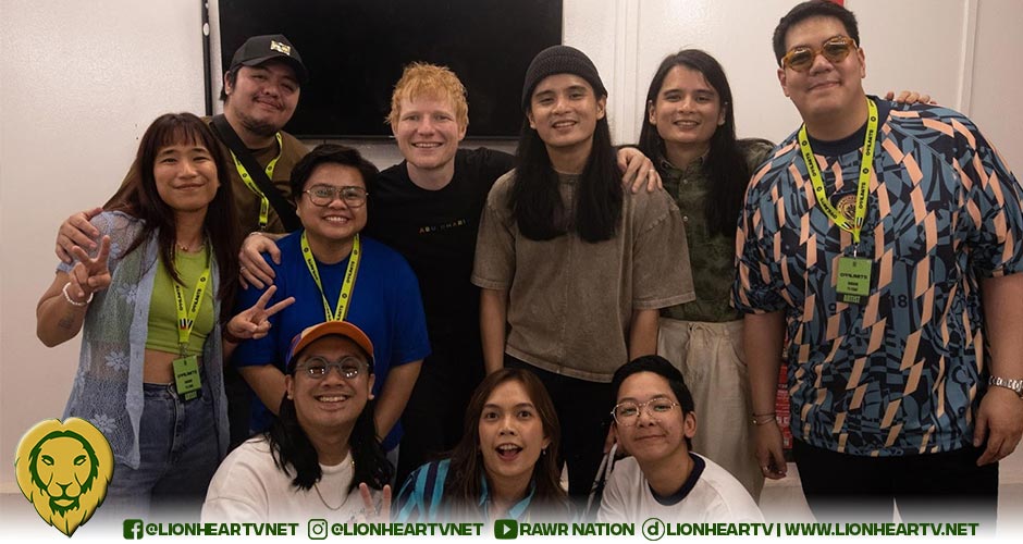 LOOK: Ben&Ben reconnects with Ed Sheeran at Off Limits Festival in Abu Dhabi ahead of his new single release