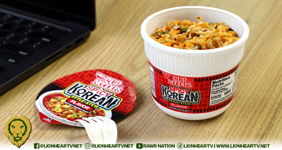 Bring good vibes to your merienda with Nissin Cup Noodles Spicy Korean Style Stew and Nissin Pasta Express Cheesy Ham & Bacon