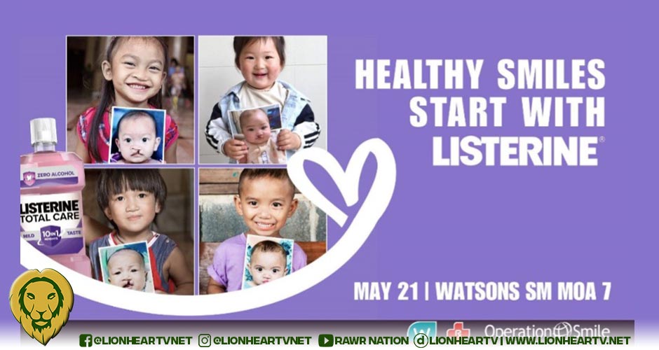 Healthy Smiles and Transforming Lives: LISTERINE Partners with Operation Smile Philippines and Watsons to support comprehensive cleft care