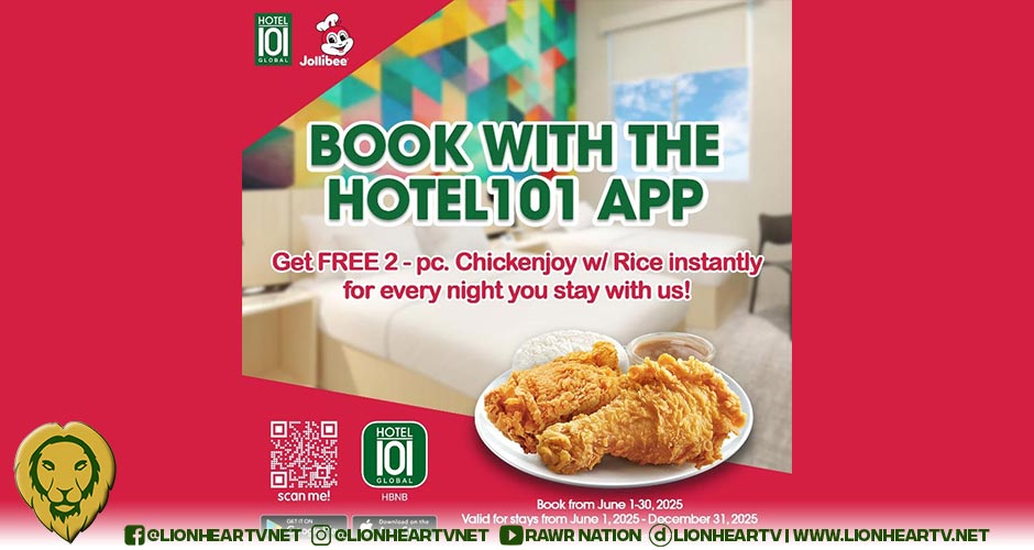 Hotel101 launches new promo with Jollibee