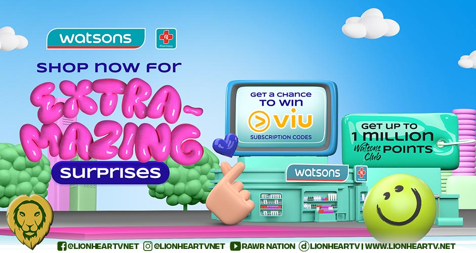 Watsons Kicks Off with EXTRA-mazing Surprises at SM Mall of Asia