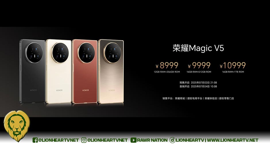 HONOR Launches the New HONOR Magic V5 in China