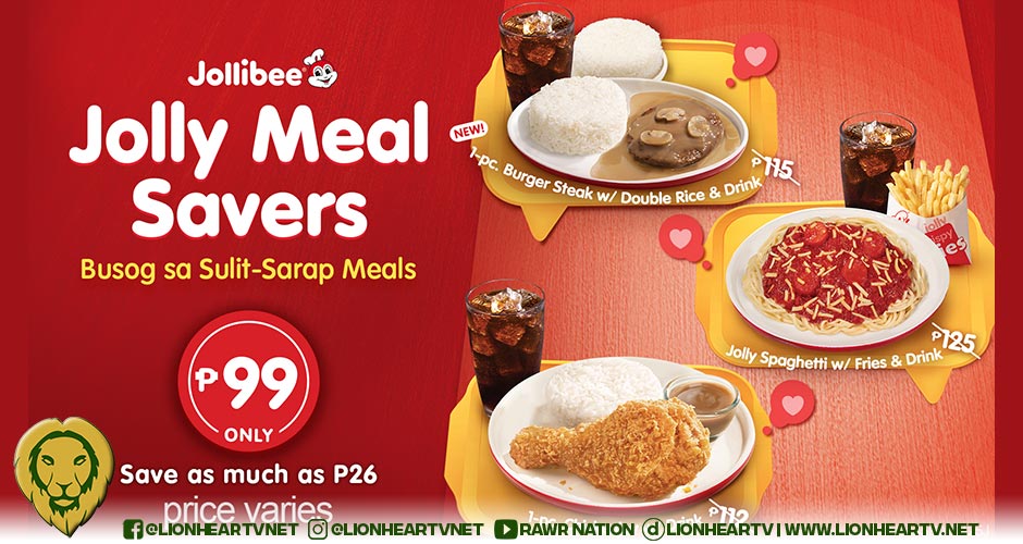 Jollibee Launches New Jolly Meal Savers Line-Up