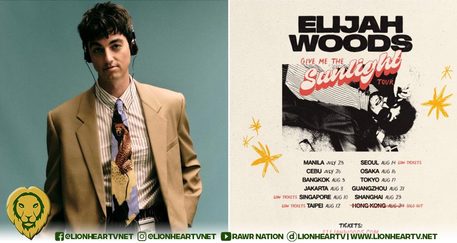 Multi-Platinum Singer-Songwriter elijah woods Shares New Bittersweet Pop Anthem ‘Ghost On The Radio’, Announces Debut Album ‘Can We Talk?’ Out Oct 14th, ‘Give Me The Sunlight!’ Asia Headline Tour Kicking Off This Week in Manila, Bangkok, Jakarta, Singapore, Taipei and Hong Kong