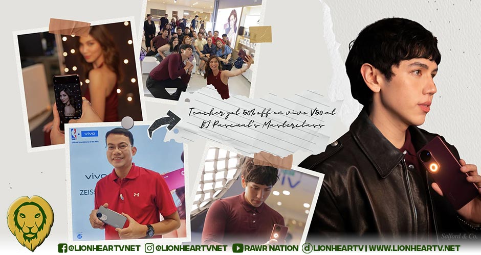 Teacher wins big at BJ Pascual’s vivo V50 Masterclass