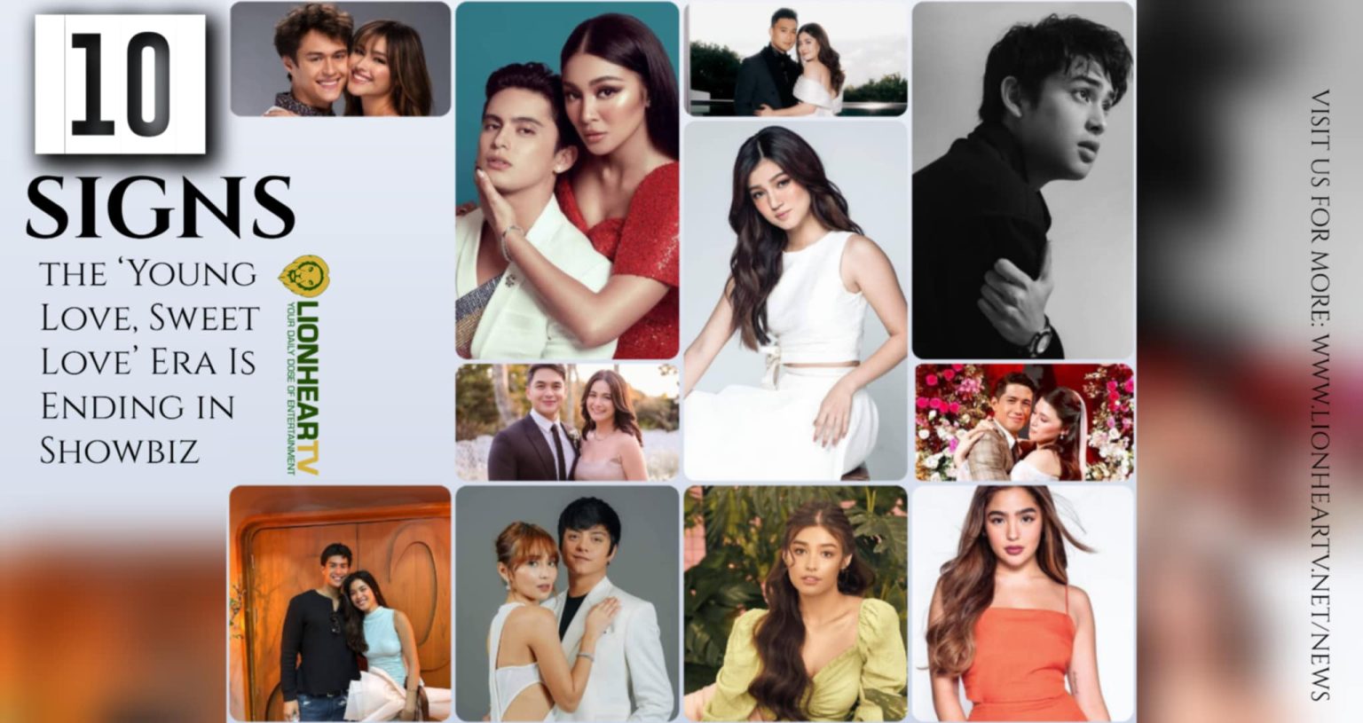 10 Signs the ‘Young Love, Sweet Love’ Era Is Ending in Showbiz