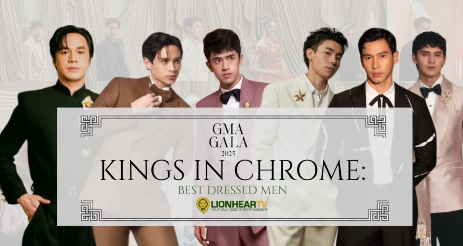 Kings in Chrome: GMA Gala 2025’s Best Dressed Men