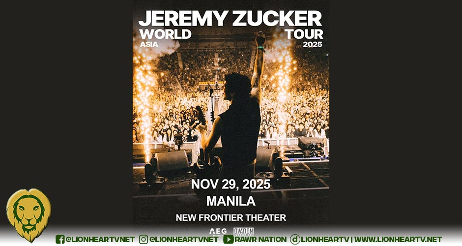 Jeremy Zucker Returns to Asia with his 2025 World Tour