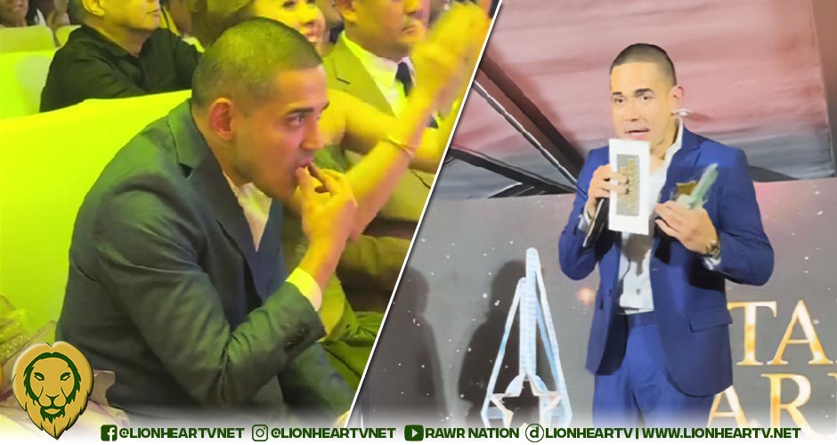 Paolo Contis jokes about cremating his trophy