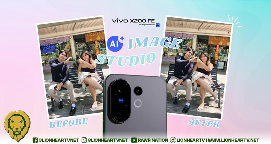 Perfect photos made effortless with vivo X200 FE’s AI Image Studio