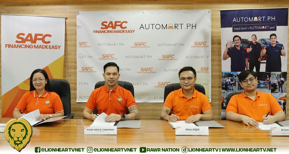 SAFC Partners with Automart.PH to Make Repossessed Vehicles More Accessible Nationwide
