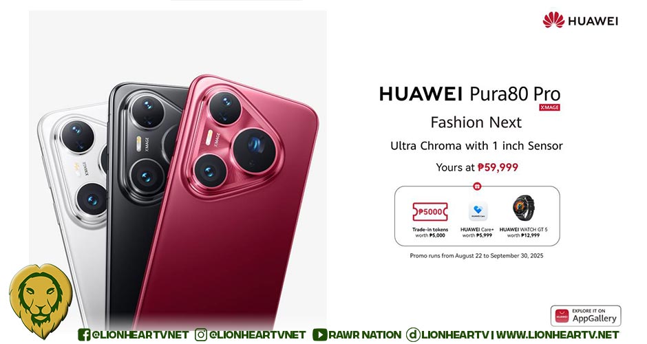 See Beyond the Horizon with Visionary Mobile Imaging of the Elegant, Fashion-Next HUAWEI Pura 80 Ultra and HUAWEI Pura 80 Pro, Available Now Starting at PHP 59,999