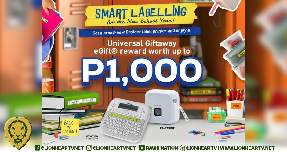 Stay Organized This School Year and Earn Up to Php1,000 in Rewards from Brother Philippines