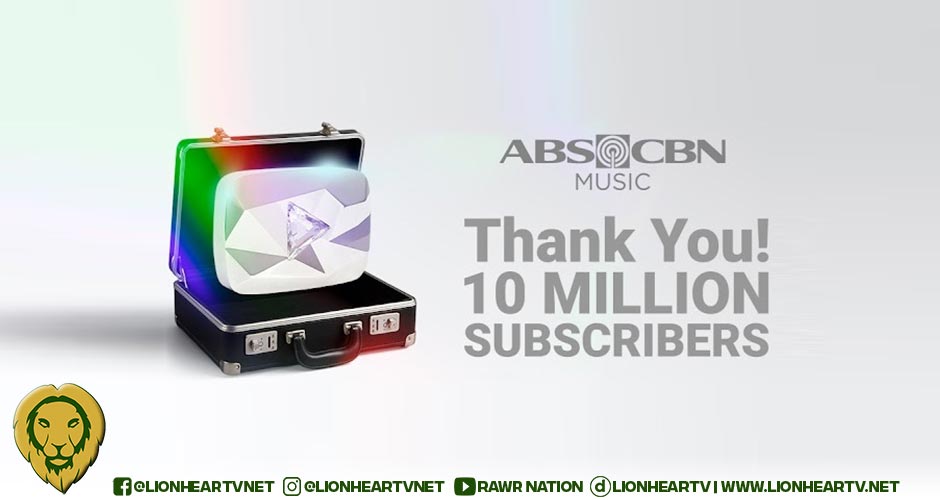 ABS-CBN Star Music Youtube Channel Hits 10m Subscribers