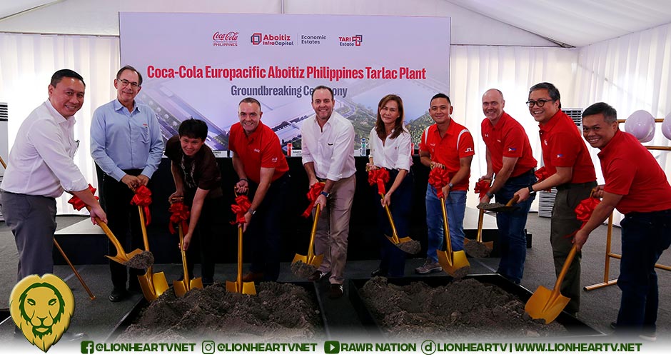 Coca-Cola Europacific Aboitiz to build new Tarlac manufacturing plant at TARI Estate