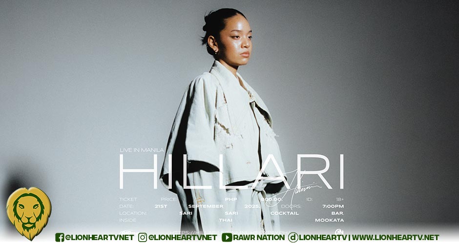 Filipino-Norwegian R&B star HILLARI headlines first solo show in Manila