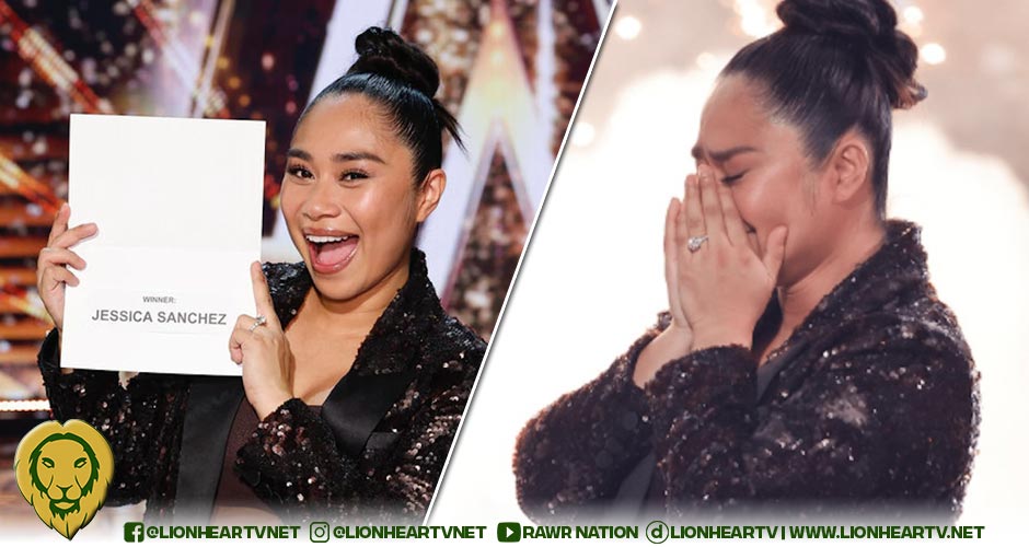 Jessica Sanchez makes history as first Filipino winner of ‘America’s Got Talent’
