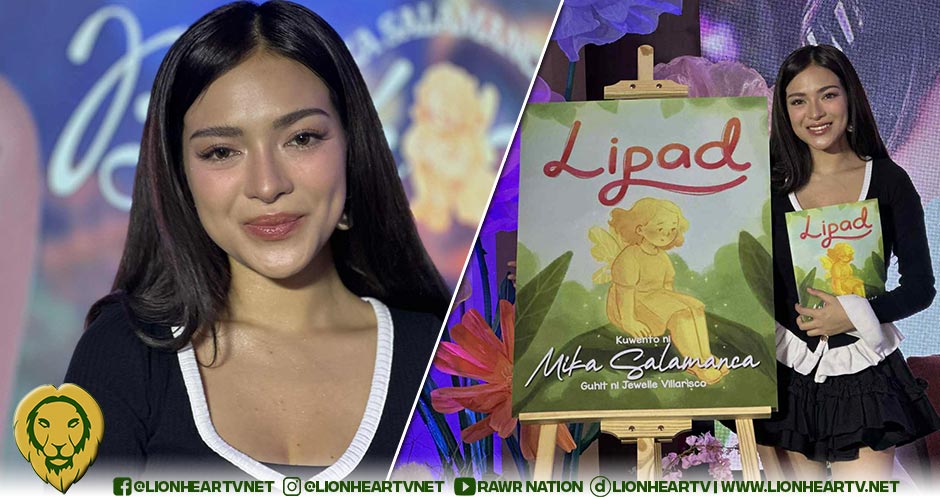 Mika Salamanca gets emotional at launch of her first children’s book ‘Lipad’