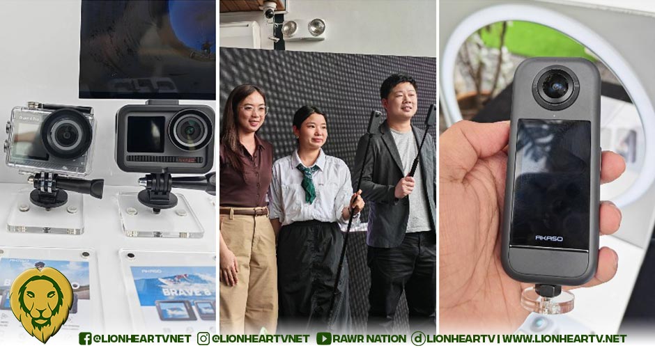 Global action cam brand AKASO officially launches in the Philippines