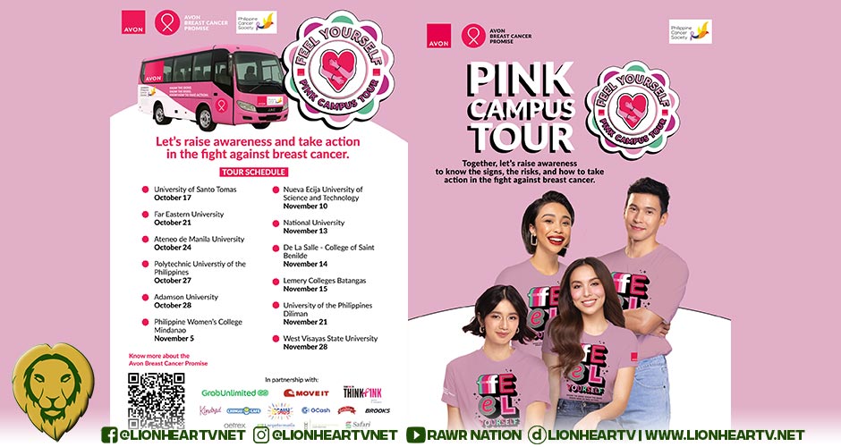 Feel Yourself Pink Campus Tour: Avon Brings Breast Cancer Awareness Closer to the Youth