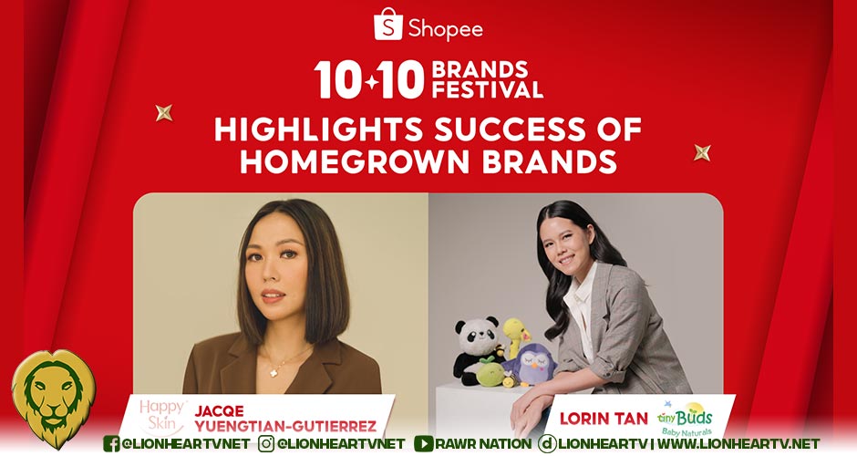 Shopee 10.10 Brands Festival Drives 500% Growth on Shopee Mall, Highlighting Success of Homegrown Brands Like Tiny Buds and Happy Skin