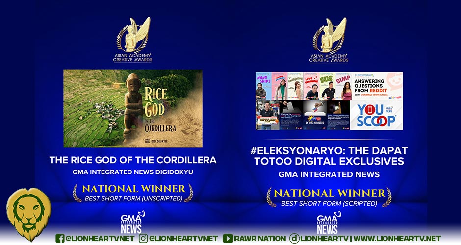 With 15 National Winners: GMA Network Dominates National Stage at the 2025 Asian Academy Creative Awards