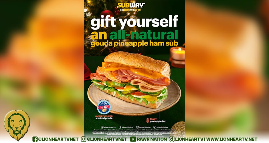 A Filipino holiday favorite, now a cheesy Subway® sandwich with award-winning Smoked Gouda from the USA