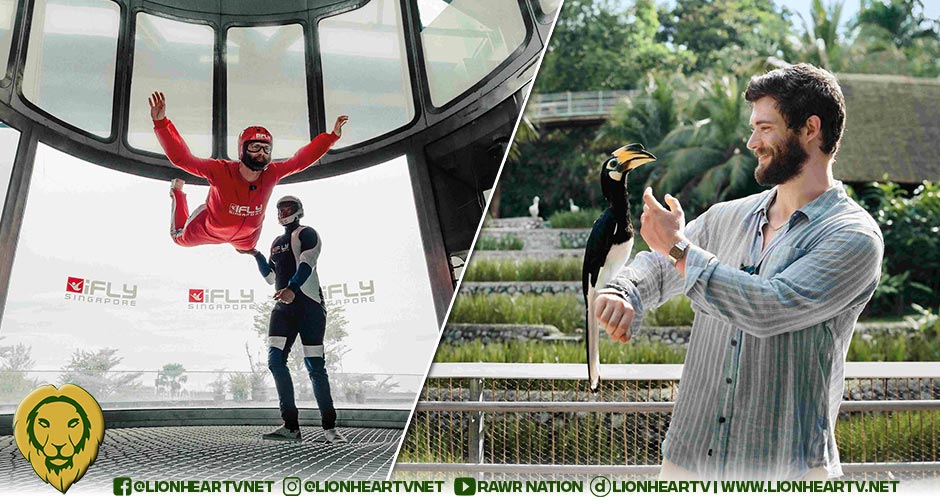 David Corenswet discovers the ‘High Life’ in Singapore