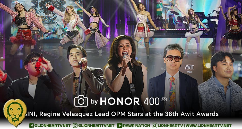 Captured by HONOR 400 5G: BINI, Regine Velasquez Lead OPM Stars at the 38th Awit Awards