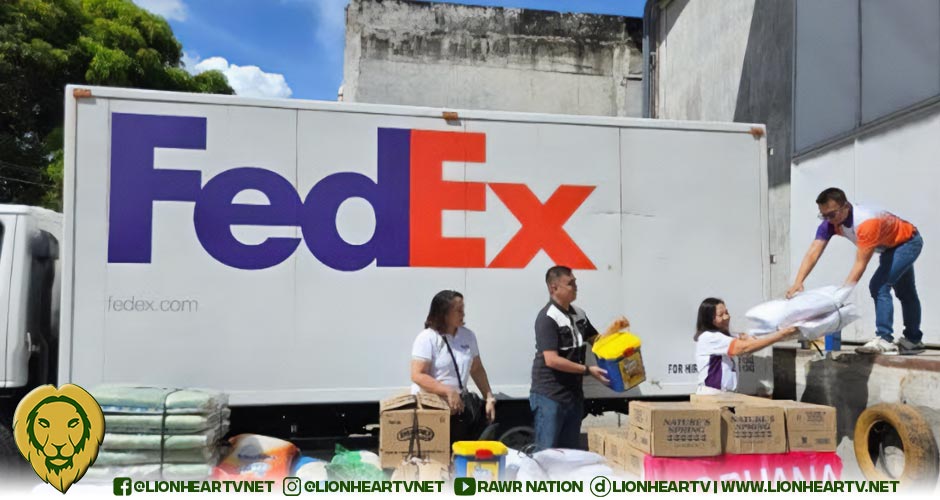 FedEx Provides Essential Aid to Cebu Calamity Victims