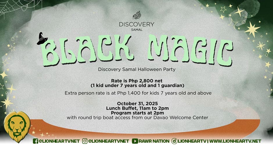 Go on a Spellbinding Island Adventure this Halloween at Discovery Samal